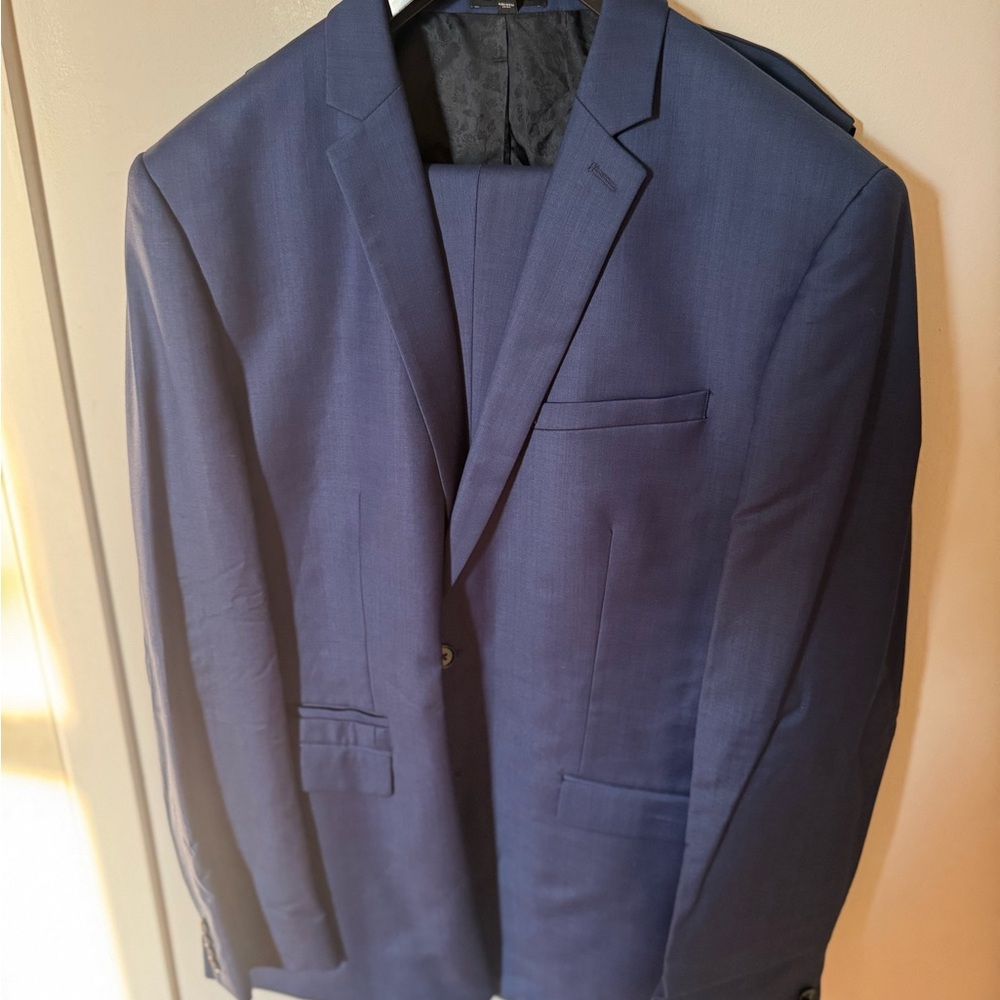 Express Navy Suit Jacket